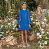 Tallulah Embroidered Dress, Royal Blue - Dresses - 3