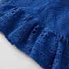 Tallulah Embroidered Dress, Royal Blue - Dresses - 6