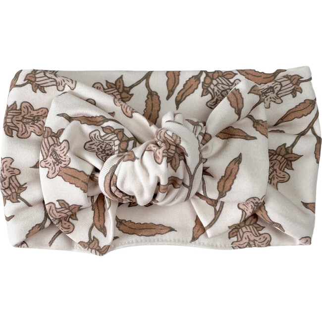 Bow Headband, Bell Flowers - Headbands - 1