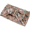 Bow Headband, Bold Floral Caramel - Headbands - 2
