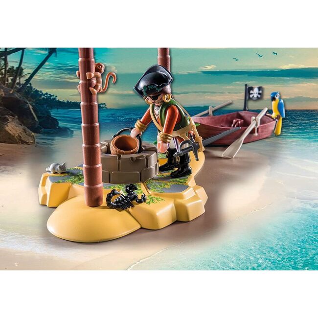 Pirate Treasure Island with Rowboat - Playsets - 4