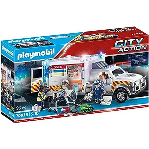 Ambulance with Lights & Sound - Playsets - 1