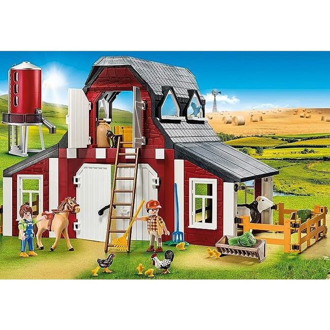 Barn with Silo - Playsets - 2
