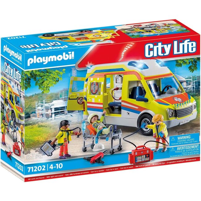 Ambulance with Lights and Sound - Playsets - 1