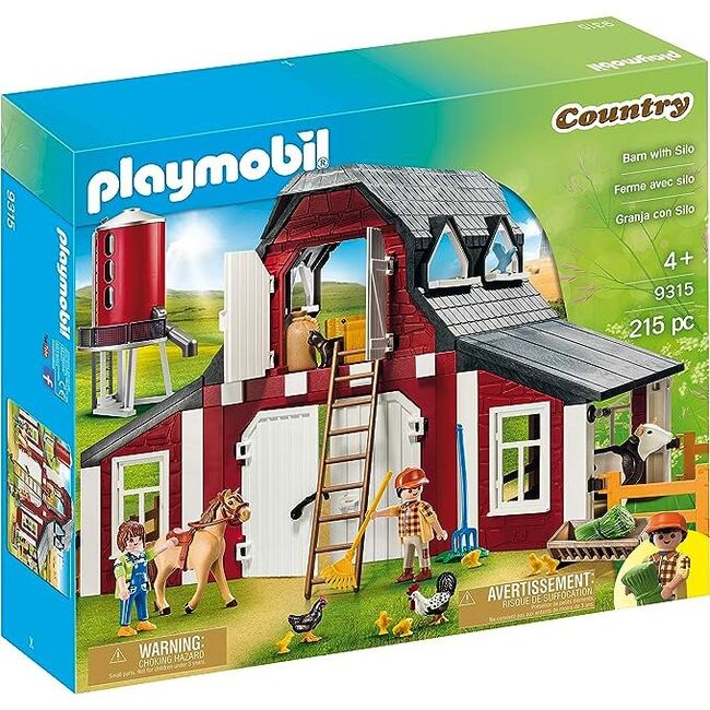 Barn with Silo - Playsets - 6