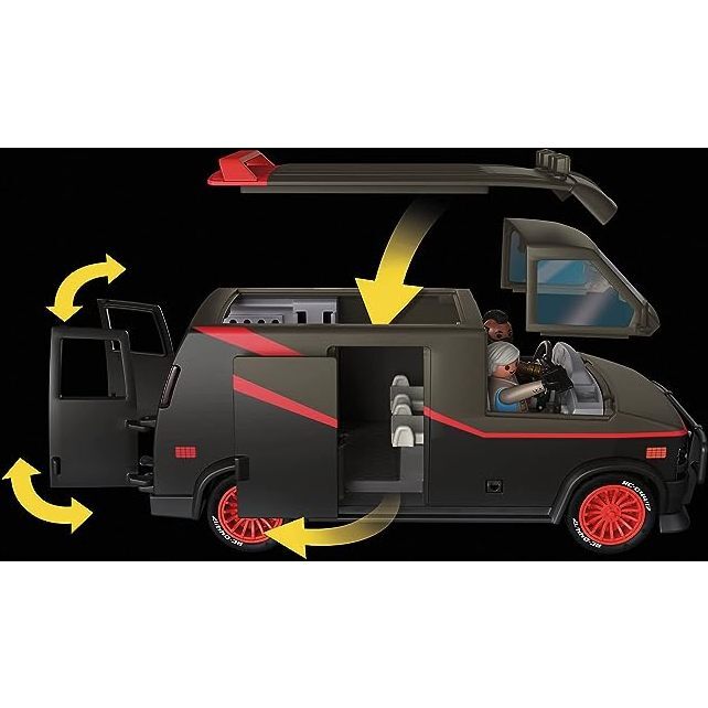 A-TEAM VAN 4台セット A-TEAM VAN 4台セット A-TEAM VAN 4台セット 1983 a team van products