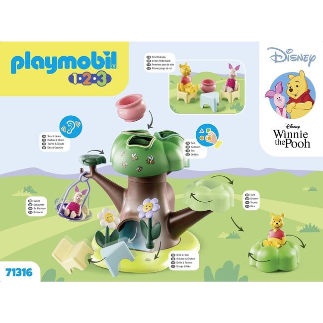 1*2*3 Winnie Pooh & Piglets Treehouse - Playsets - 3