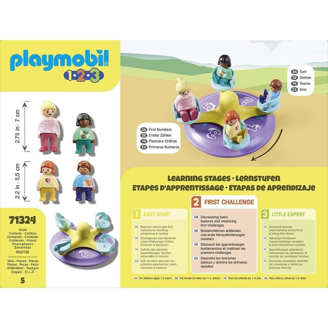 1*2*3 Number-Merry-Go-Around - Playsets - 3