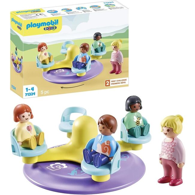 1*2*3 Number-Merry-Go-Around - Playsets - 6