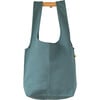 Women's Solid Wide-Strap Slouchy Bag, Cypress - Bags - 1 - thumbnail