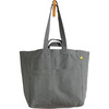 Women's Solid Large Multi-Pocket Box Tote, Dusk - Bags - 1 - thumbnail