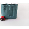 Women's Solid Large Multi-Pocket Box Tote, Cyrpress - Bags - 2