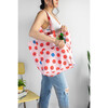 Women's Print Large Multi-Pocket Box Tote, Tomatoes - Bags - 3