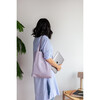 Women's Solid Classic Tote, Lavender - Bags - 4