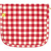 Gingham Snack Mat, Red - Lunchbags - 1 - thumbnail