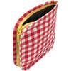 Gingham Snack Mat, Red - Lunchbags - 2