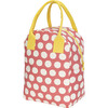 Dots Zipper Lunch Bag, Pink - Lunchbags - 2