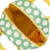 Dots Zipper Lunch Bag, Spring Green - Lunchbags - 3