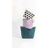 Women's Zip Pouch Set, Solids And Dots (Set Of 3) - Bags - 4