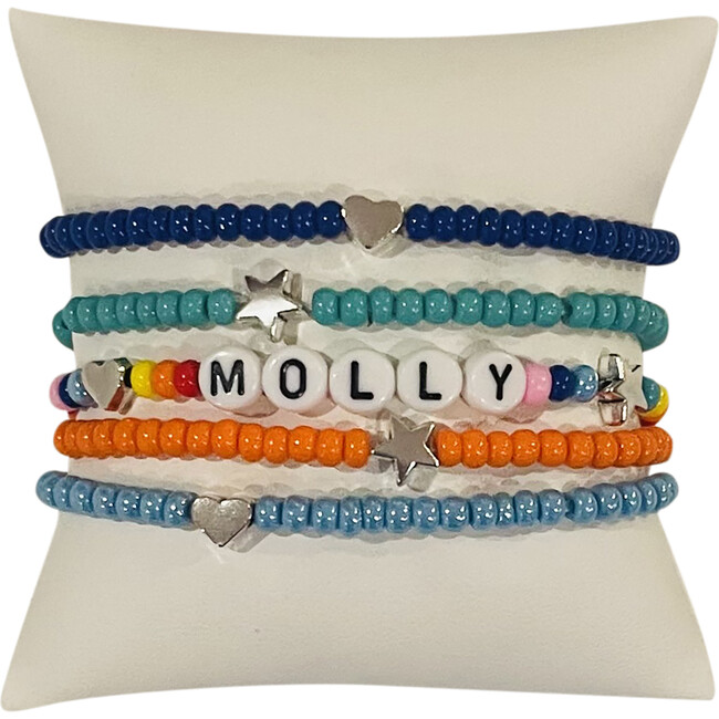 Molly Monogram Bracelet Set