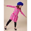 Print Long Sleeve Pocket Dress, Poodle Promenade - Dresses - 2