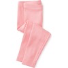 Pointelle Ribbed Baby Leggings, Sugar - Leggings - 1 - thumbnail