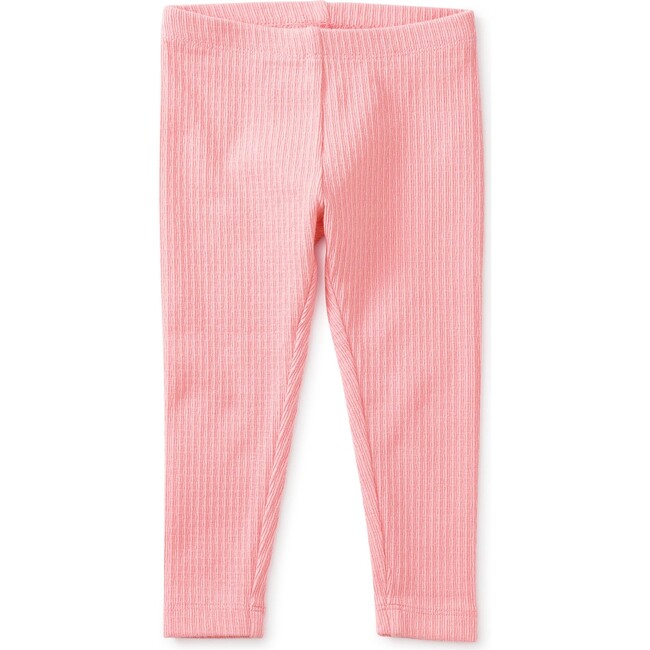 Pointelle Ribbed Baby Leggings, Sugar - Leggings - 2