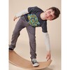 Snake Layer Sleeve Graphic Tee, Indigo - T-Shirts - 3