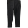 Pointelle Baby Leggings, Jet Black - Leggings - 2