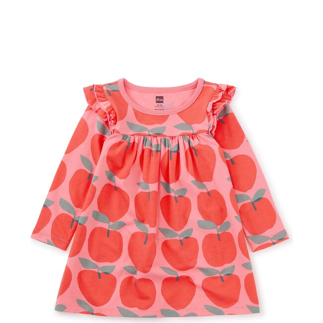 Mighty Mini Print Baby Dress, Normandy Apples
