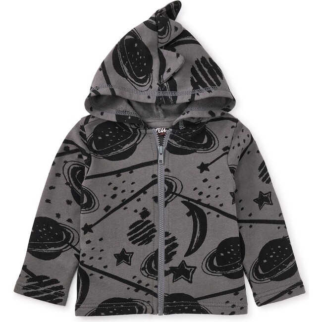 Spike Out Baby Zipper Hoodie, Diamant In Space