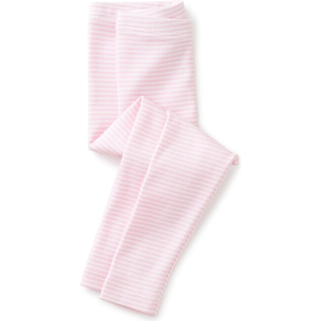 Striped Baby Leggings, Pink Lady