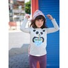 Panda Ramen Graphic Tee, Light Grey Heather - T-Shirts - 2