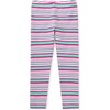 Striped Leggings, Blue Glow - Leggings - 2