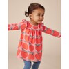 Mighty Mini Print Baby Dress, Normandy Apples - Dresses - 3