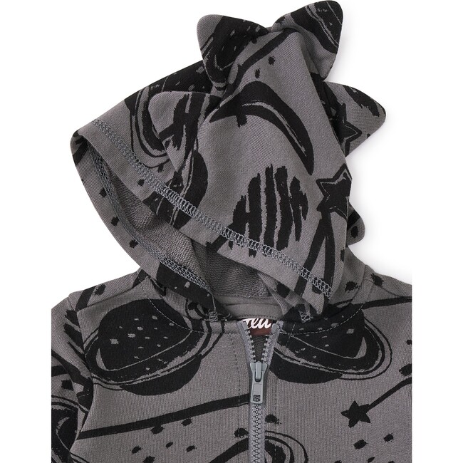 Spike Out Baby Zipper Hoodie, Diamant In Space - Sweatshirts - 3