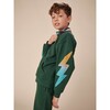 Lightning Sleeve Kanga Popover, Pineneedle - Sweatshirts - 2