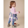 Print Mix Skirted Baby Dress, Parisian Homes - Dresses - 2