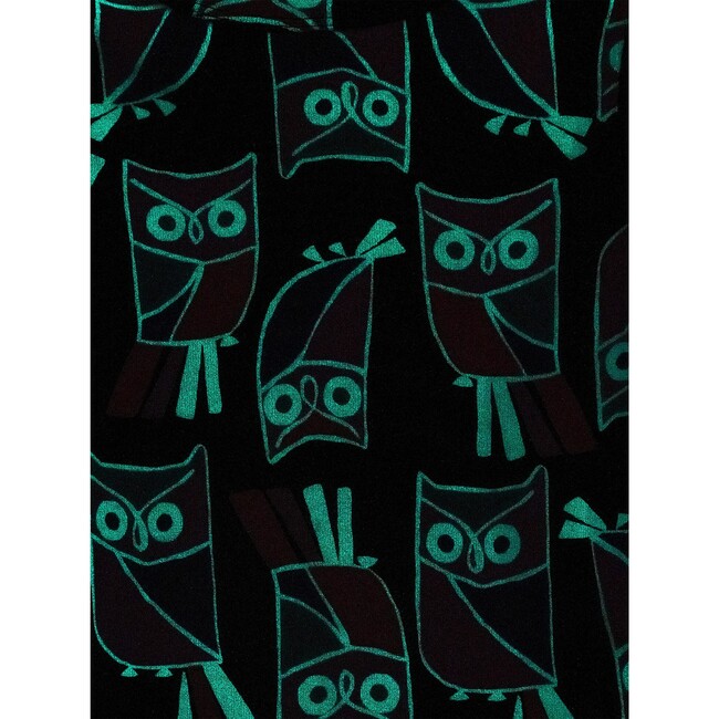 Glow In The Dark Pajama Set, Marie Curie's Owls - Pajamas - 2