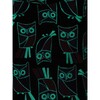 Glow In The Dark Pajama Set, Marie Curie's Owls - Pajamas - 2