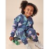 Good Sport Print Zipper Hoodie, Impressionist Roses - Sweatshirts - 3