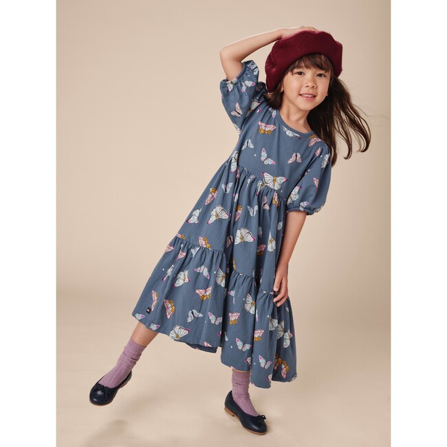 Flowy Tiered Midi Dress, Merry Mariposas - Dresses - 2