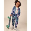 Going Places Print Joggers, Impressionist Roses - Pants - 3