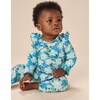 Floral Print Ruffle Shoulder Baby Romper, Monet's Garden - Rompers - 2