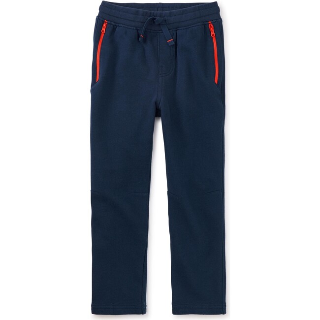 Feeling Zippy Joggers, Whale Blue - Pants - 1
