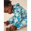 Floral Print Ruffle Shoulder Baby Romper, Monet's Garden - Rompers - 3