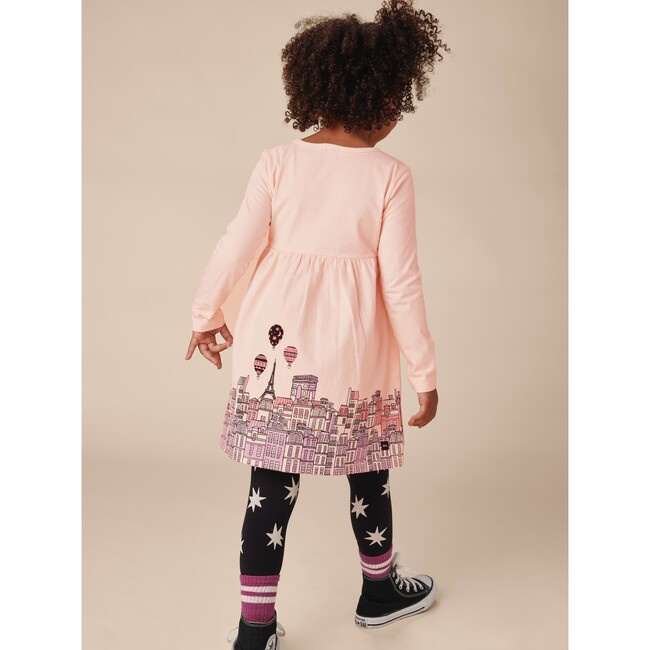 City Of Lights Skirted Dress, Creole Pink - Dresses - 3