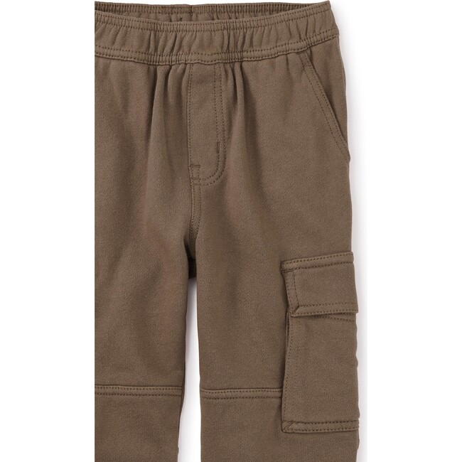Cargo Pocket Joggers, Mushroom - Pants - 3