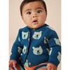 All-Over Print Iconic Baby Cardigan, Brave Bear - Cardigans - 2