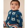 All-Over Print Iconic Baby Cardigan, Brave Bear - Cardigans - 3